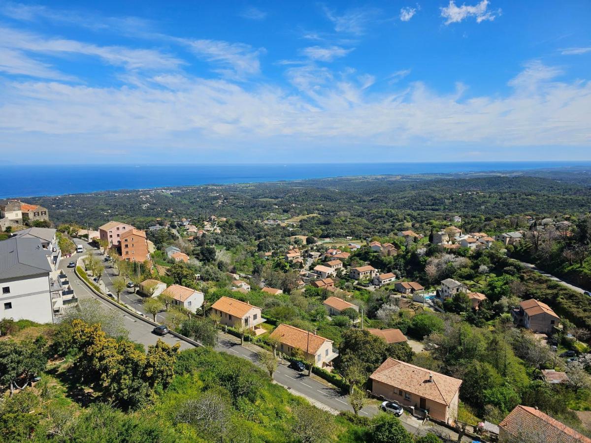 Palazzu Massoni, Magnifique Vue Sur La Mer Et La Montagne, Clim, Wifi, Parking Gratuit Червионе Экстерьер фото