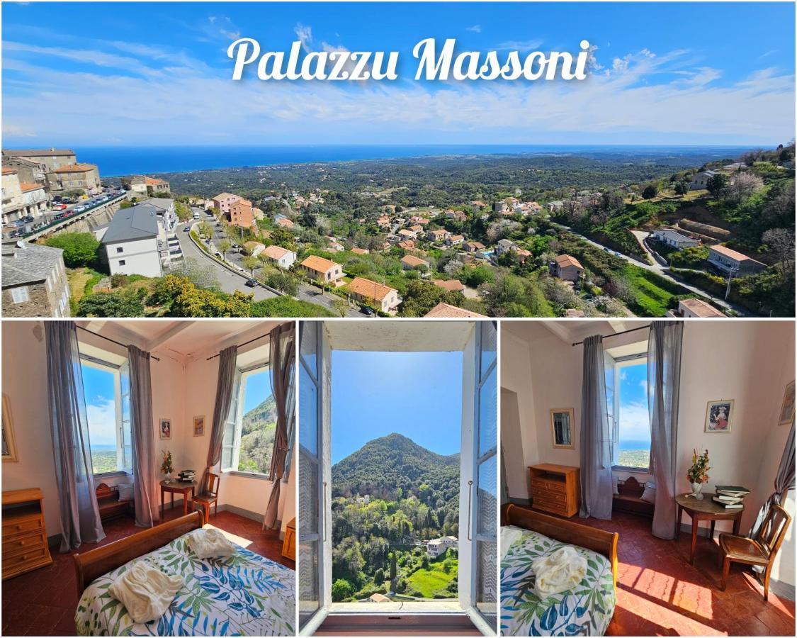 Palazzu Massoni, Magnifique Vue Sur La Mer Et La Montagne, Clim, Wifi, Parking Gratuit Червионе Экстерьер фото